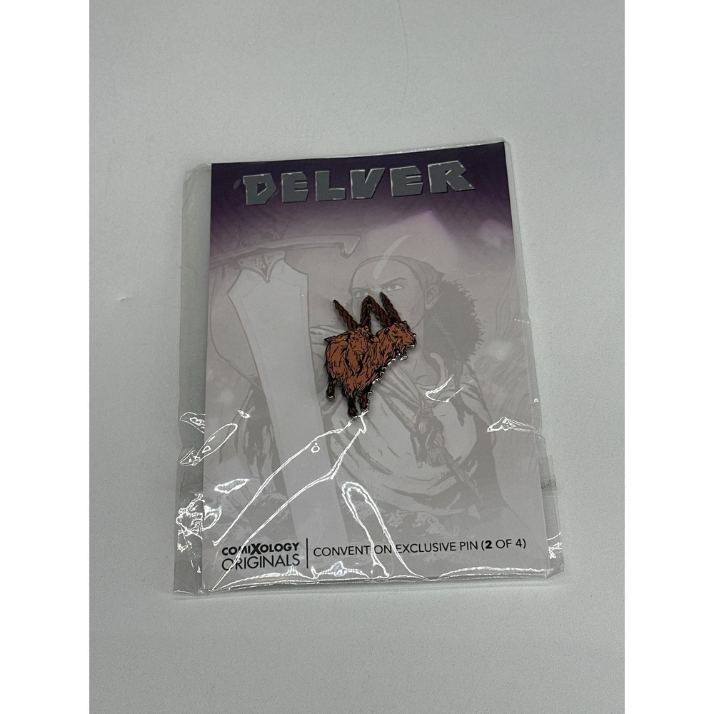 Comixology Delver Convention Exclusive Pin 2 of 4‎ Collectible Enamel